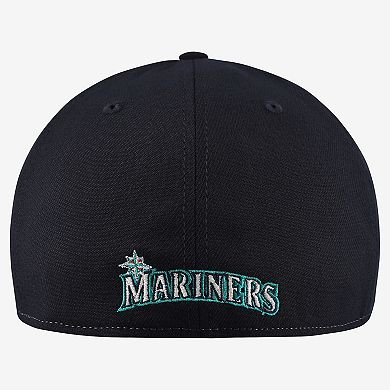 Men's New Era Stone Seattle Mariners 2026 Spring Training Fan Pack Gradient 39THIRTY Flex Hat