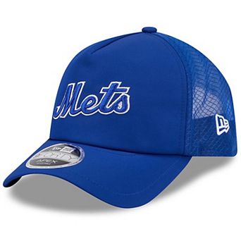 Men's New Era Royal New York Mets 2026 Batting Practice Alternate Apex 9FORTY Adjustable Hat