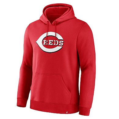 Men's Fanatics Red Cincinnati Reds Primary Logo Legacy Hoodie