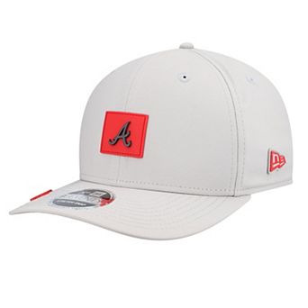Men's New Era Gray Atlanta Braves 2026 Clubhouse 9SEVENTY Adjustable Hat