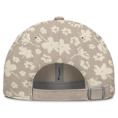 Women's Fanatics Stone Wisconsin Badgers Blossom Adjustable Hat