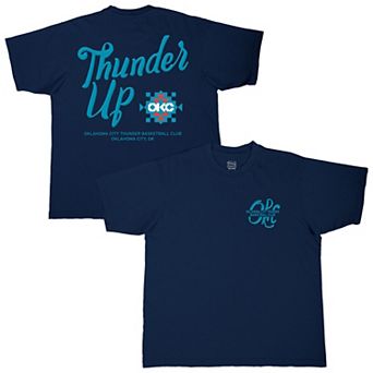 Unisex Stadium Essentials Navy Oklahoma City Thunder Local Barfly Urban T-Shirt