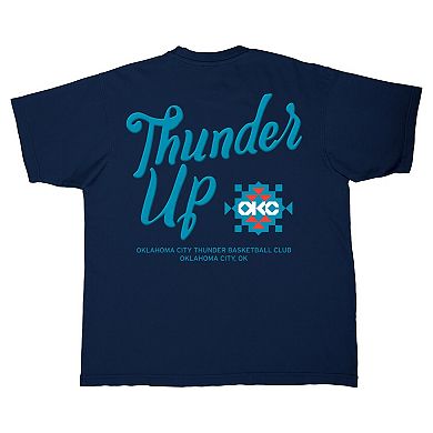 Unisex Stadium Essentials Navy Oklahoma City Thunder Local Barfly Urban T-Shirt