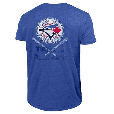 Men's Champion Royal Toronto Blue Jays Tri-Blend T-Shirt