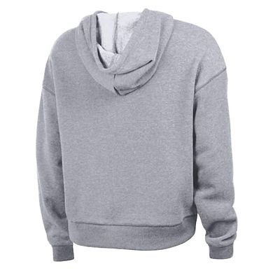 Women's Champion Gray Minnesota Vikings Triumph Tri-Blend Hoodie