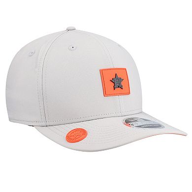 Men's New Era Gray Houston Astros 2026 Clubhouse 9SEVENTY Adjustable Hat