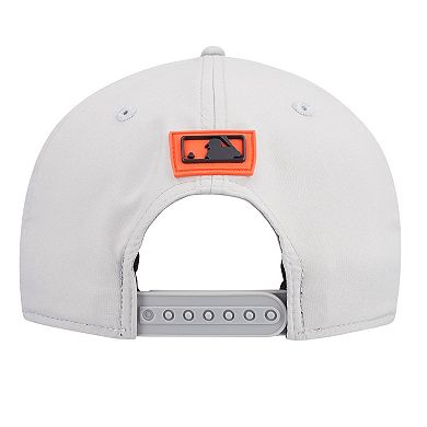 Men's New Era Gray Houston Astros 2026 Clubhouse 9SEVENTY Adjustable Hat