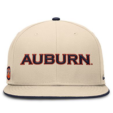 Men's Nike Natural Auburn Tigers 2026 Primetime Natural True Fitted Hat