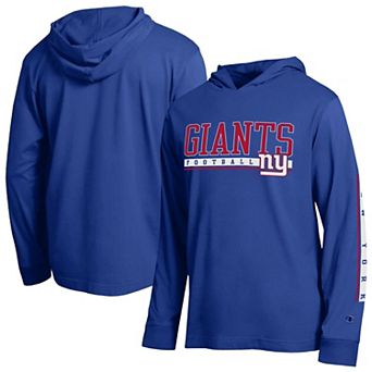 Men's Champion Royal New York Giants All Star Hoodie T-Shirt