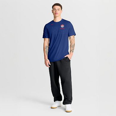 Men's Nike Royal Texas Rangers Knockout Team Legend Dri-FIT T-Shirt