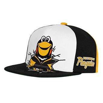 Youth Mitchell & Ness Black Pittsburgh Penguins Mascot Snapback Hat