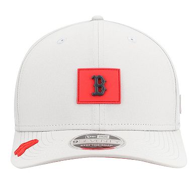 Men's New Era Gray Boston Red Sox 2026 Clubhouse 9SEVENTY Adjustable Hat