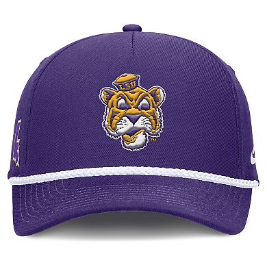 Unisex Nike Purple LSU Tigers 2026 Basketball Refresh 5-Panel Rope Rise Hat