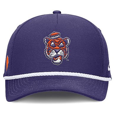 Unisex Nike Purple Clemson Tigers 2026 Basketball Refresh 5-Panel Rope Rise Hat