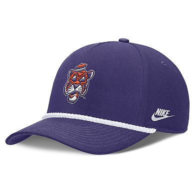 Unisex Nike Purple Clemson Tigers 2026 Basketball Refresh 5-Panel Rope Rise Hat