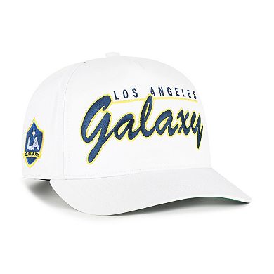 Men's '47 White LA Galaxy Brushmark Hitch Adjustable Hat