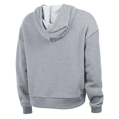 Women's Champion Gray Cleveland Browns Triumph Tri-Blend Hoodie