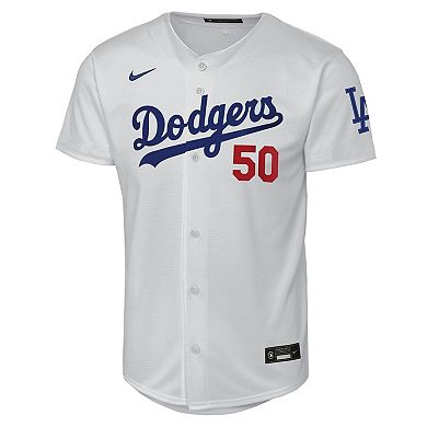 Youth Nike Mookie Betts White Los Angeles Dodgers Home Stadium Jersey
