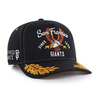Men's '47 Black San Francisco Giants Keepsake Collection Adjustable Hitch Hat
