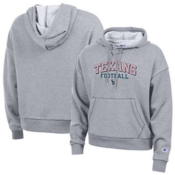 Women's Champion Gray Houston Texans Triumph Tri-Blend Hoodie