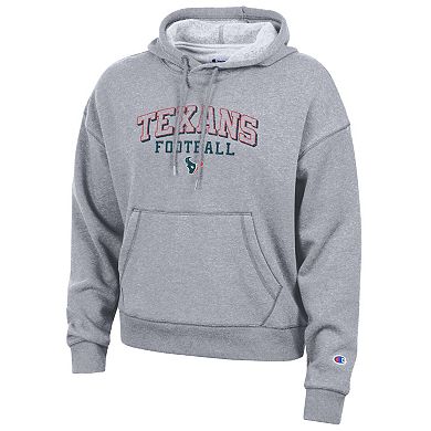 Women's Champion Gray Houston Texans Triumph Tri-Blend Hoodie