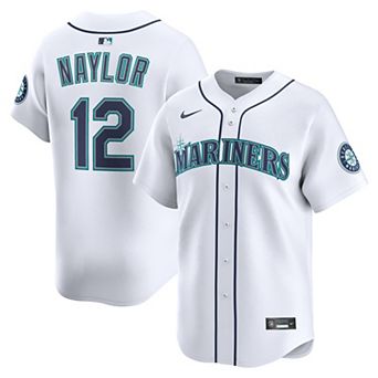 Men's Nike Josh Naylor White Seattle Mariners Home Limited Jersey