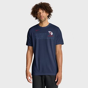 Men's Nike Navy Cleveland Guardians Knockout Team Legend Dri-FIT T-Shirt