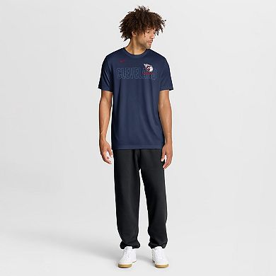 Men's Nike Navy Cleveland Guardians Knockout Team Legend Dri-FIT T-Shirt