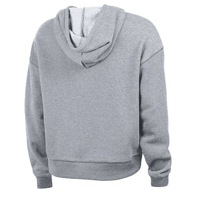 Women's Champion Gray Detroit Lions Triumph Tri-Blend Hoodie