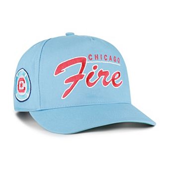 Men's '47 Light Blue Chicago Fire Brushmark Hitch Adjustable Hat