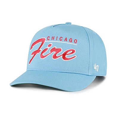 Men's '47 Light Blue Chicago Fire Brushmark Hitch Adjustable Hat