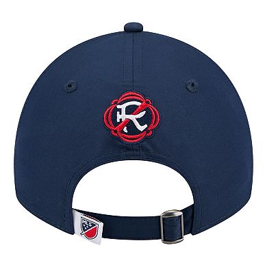 Men's New Era Navy New England Revolution 2026 Jersey Hook 9TWENTY Adjustable Hat