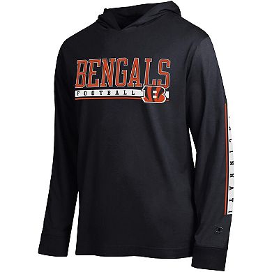 Men's Champion Black Cincinnati Bengals All Star Hooded T-Shirt