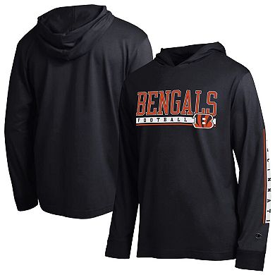 Men's Champion Black Cincinnati Bengals All Star Hooded T-Shirt