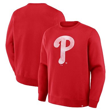 Men's Fanatics Red Philadelphia Phillies Legacy Sweatshirt