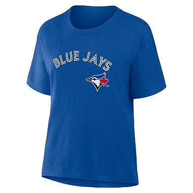 Women's Fanatics Royal Toronto Blue Jays Lockup Legacy T-Shirt