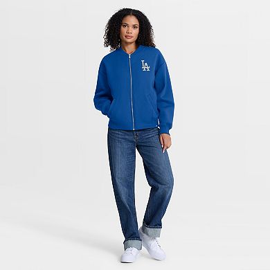 Women's Fanatics Royal Los Angeles Dodgers Oversized Rage Against Full-Zip Jacket