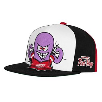 Youth Mitchell & Ness Red Detroit Red Wings Mascot Snapback Hat