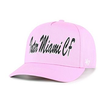 Men's '47 Pink Inter Miami CF Brushmark Hitch Adjustable Hat