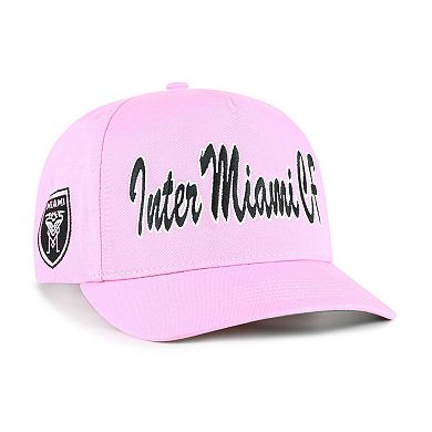 Men's '47 Pink Inter Miami CF Brushmark Hitch Adjustable Hat