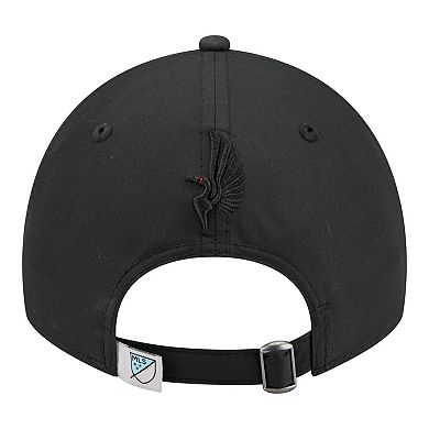 Men's New Era Black Minnesota United FC 2026 Jersey Hook 9TWENTY Adjustable Hat