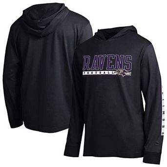 Men's Champion Black Baltimore Ravens All Star Hoodie T-Shirt