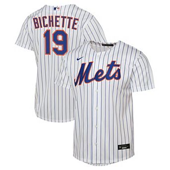 Youth Nike Bo Bichette White New York Mets Home Replica Jersey