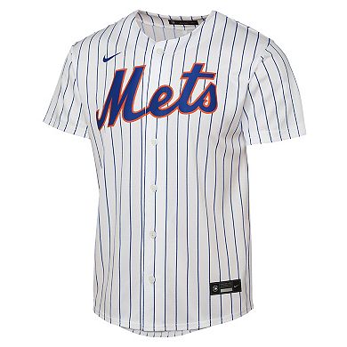 Youth Nike Bo Bichette White New York Mets Home Replica Jersey