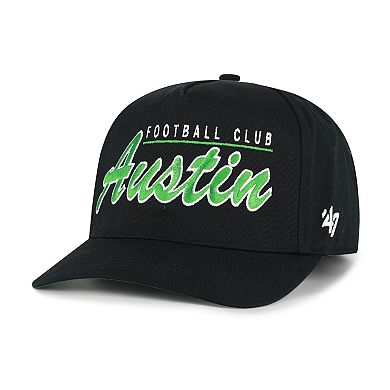 Men's '47 Black Austin FC Brushmark Hitch Adjustable Hat