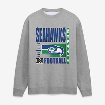 Men's Fanatics Steel Seattle Seahawks Classic Legacy Fleece Sweatshirt