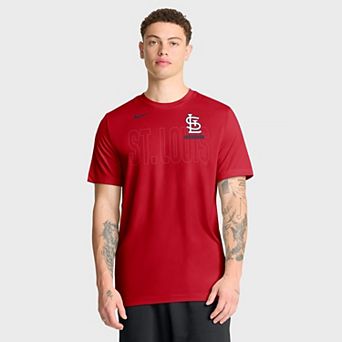 Men's Nike Red St. Louis Cardinals Knockout Team Legend Dri-FIT T-Shirt