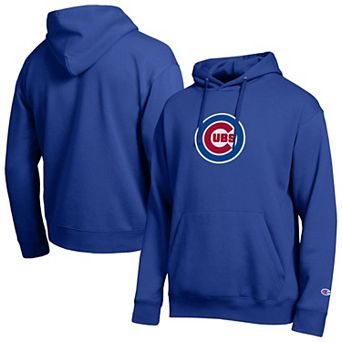 Men's Champion Royal Chicago Cubs All Star Embroidered Logo Hoodie