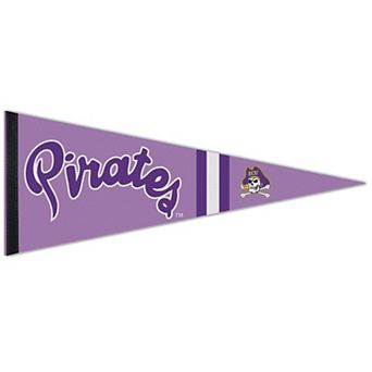WinCraft ECU Pirates Powder Purple 12" x 30" Premium Pennant