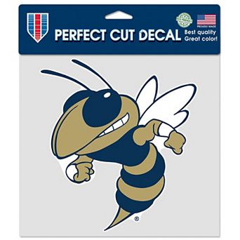 WinCraft Georgia Tech Yellow Jackets 8" x 8" Perfect Cut Color Decal